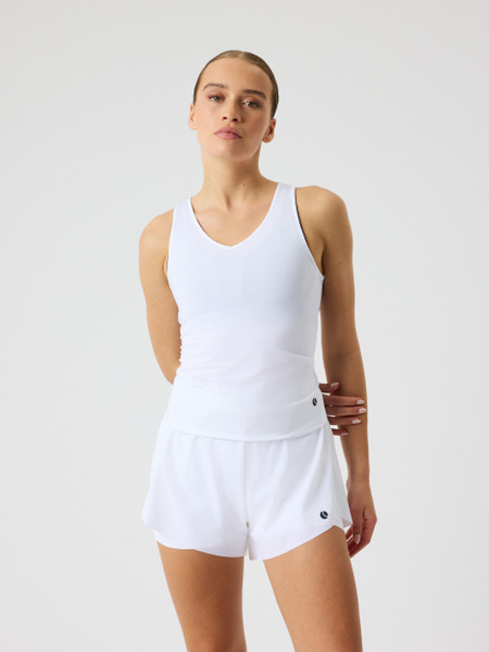 Björn Borg Ace V Neck Tank Top Blanc, XXL