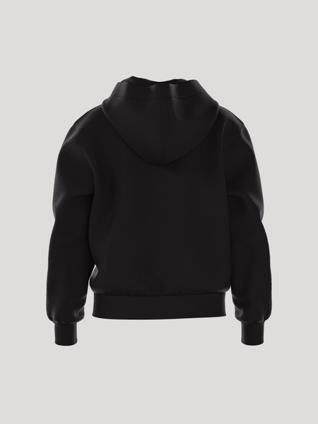 Björn Borg Essential 1 hoodie i svart – baksida