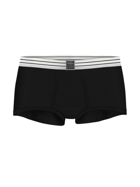 Björn Borg Original boxertrosor 2-pack i ekologisk bomull i svart – baksida