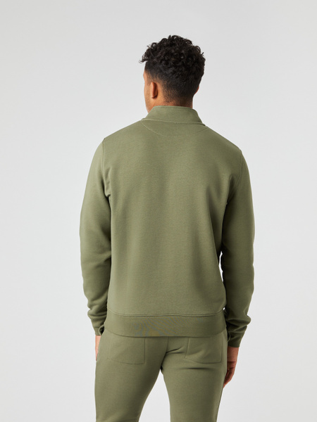 Björn Borg Centre Half Zip i grönt – baksida