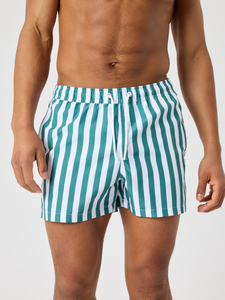 Björn Borg Borg Print Swim Shorts Grøn, M