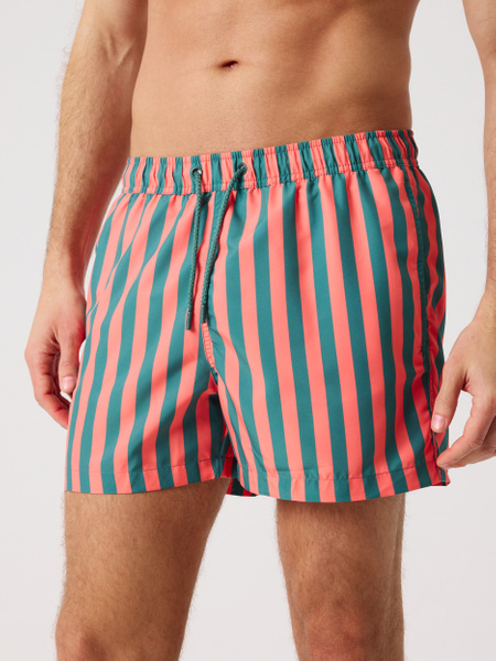 Björn Borg Borg Print Swim Shorts Grøn, M