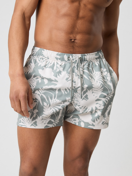 Alternativ bild 1 för Björn Borg Borg Print Swim Shorts Grön, L