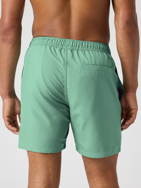 Björn Borg badshorts i grönt med meshfoder – baksida
