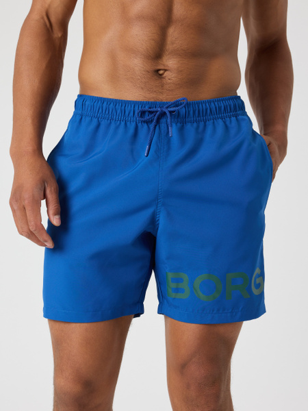 Björn Borg Borg Swim Shorts Blå, XXL | Apparel & Accessories - Clothing - Swimwear | ModeLejon