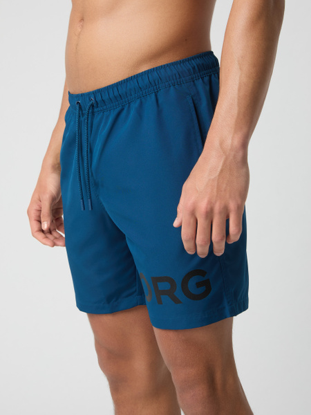 Björn Borg badshorts för herr i blått – baksida