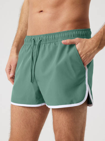 Björn Borg Borg Retro Swim Shorts Grön, XXL | Apparel & Accessories - Clothing - Swimwear | ModeLejon