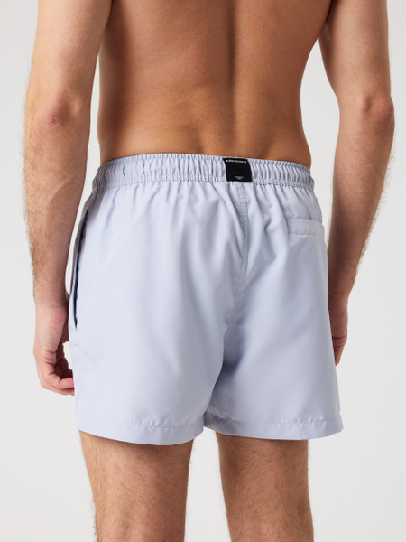 Björn Borg Solid badshorts blå – lös och bekväm modell – baksida