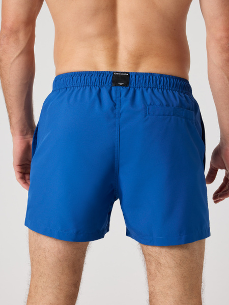 Björn Borg Borg Solid badshorts i blått för herr – baksida