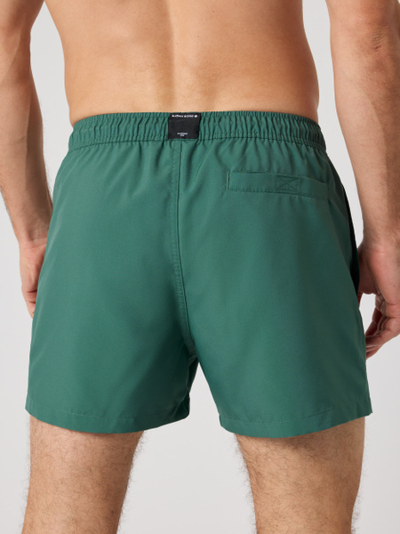 Björn Borg Solid badshorts i grönt, enfärgade – baksida