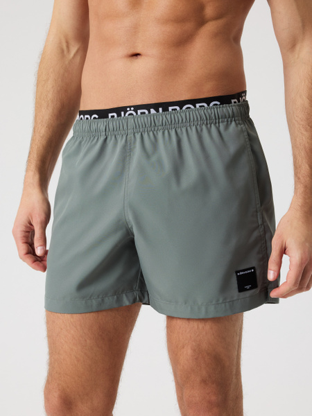 Björn Borg Borg Elastic Swim Shorts Grön, XXL | Apparel & Accessories - Clothing - Swimwear | ModeLejon