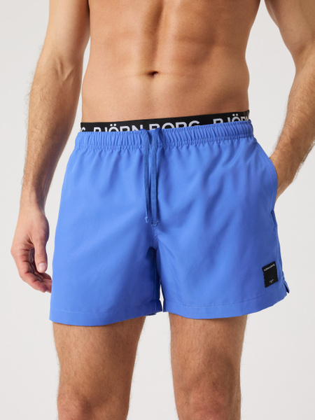Björn Borg Borg Elastic Swim Shorts Blå, XXL | Apparel & Accessories - Clothing - Swimwear | ModeLejon