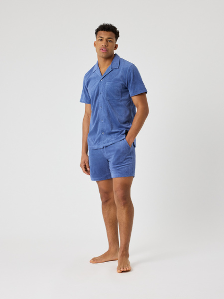 Björn Borg Borg Toweling Pool Shorts Blå, XXL | Apparel & Accessories - Clothing - Shorts | ModeLejon