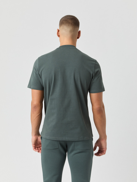 Björn Borg Centre oversized t-shirt i bomull, grön – baksida
