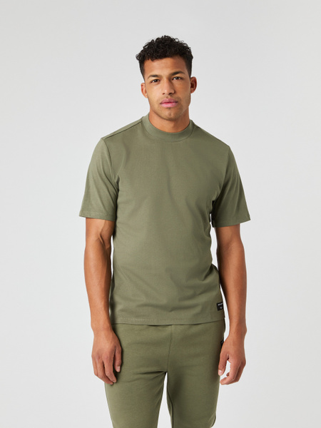 Björn Borg Centre t-shirt grön – oversize med hög hals – baksida