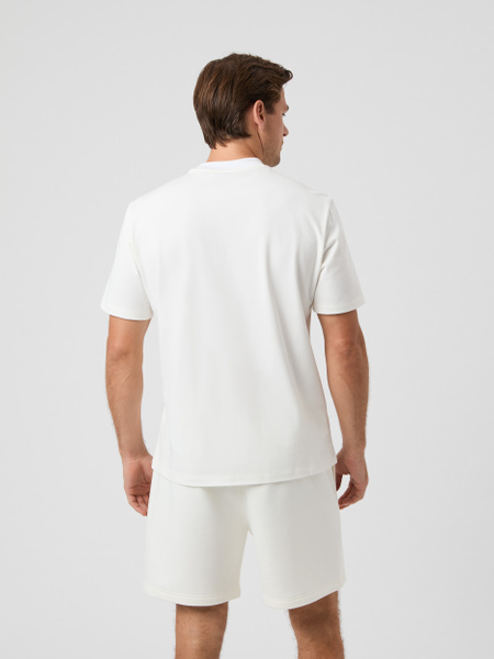 Björn Borg Centre – oversized t-shirt i vitt – baksida