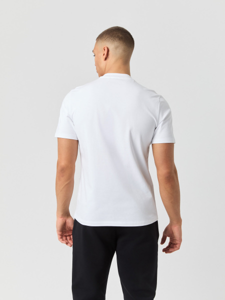 Björn Borg Centre oversize t-shirt i bomull, vit – baksida