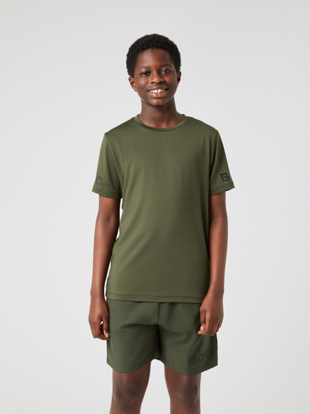 Björn Borg Borg T shirt Groen, 134 140
