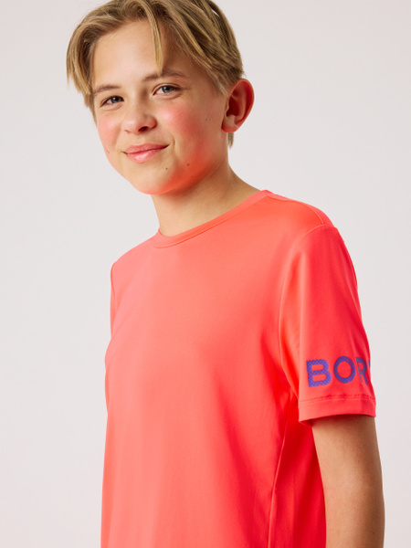 Björn Borg Borg T-shirt Rosa, 170 | Apparel & Accessories - Clothing - Shirts & Tops | ModeLejon
