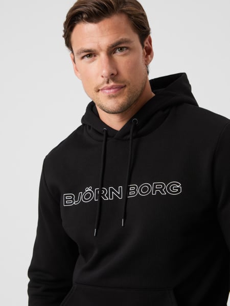 Björn Borg Borg Essential 3 Hoodie Zwart, L