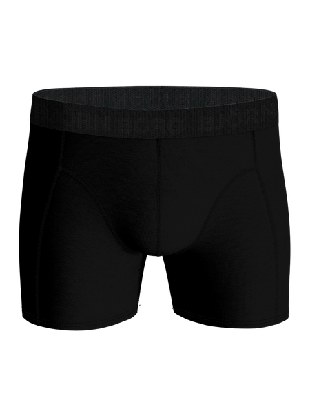 Björn Borg Bamboo Cotton Blend boxer 3-pack i svart – baksida