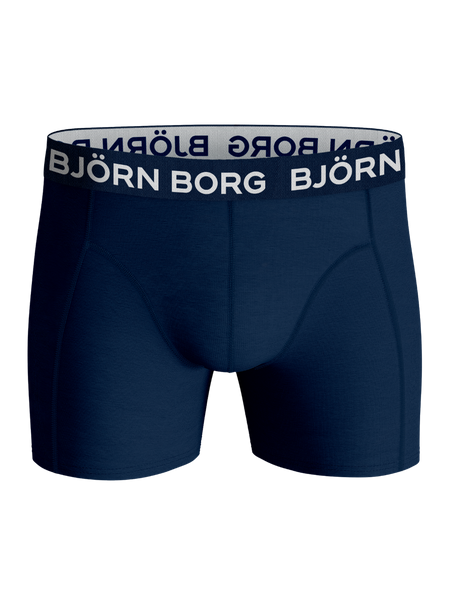 Björn Borg Cotton Stretch Boxers Barn 3-pack i flerfärgat – baksida