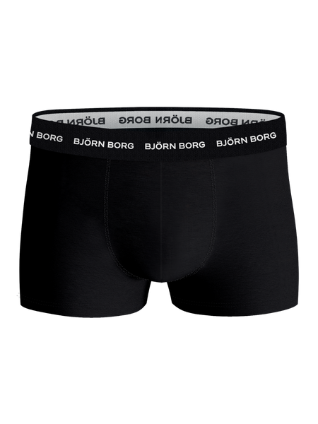 Björn Borg Cotton Stretch trunks 3-pack i mjuk bomull – baksida