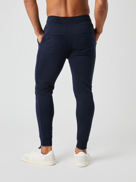 Björn Borg Centre Tapered Sweatpants Marinblå – herr – baksida