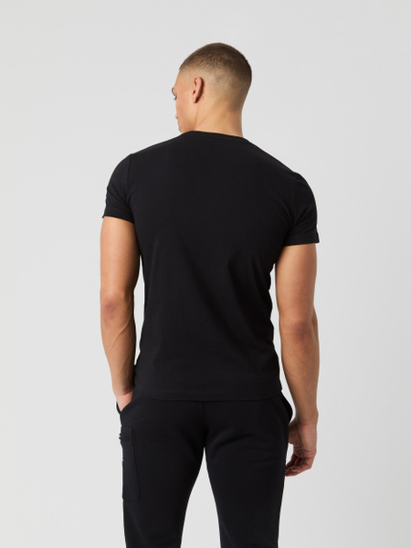 Alternativ bild 1 för Björn Borg Centre Tee Vit ekologisk bomull Medium Herr