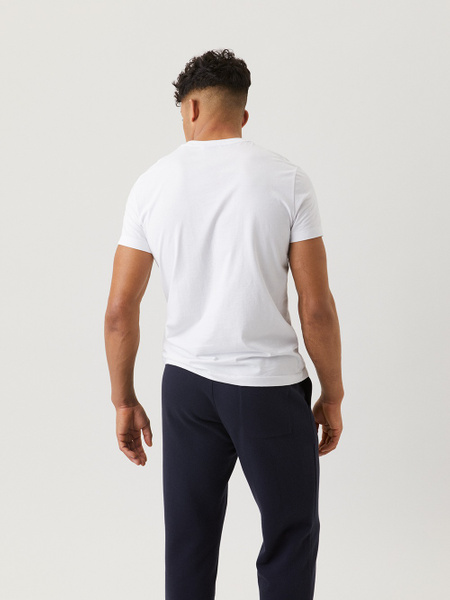 Alternativ bild 1 för Björn Borg Centre Tee Svart ekologisk bomull Small Herr