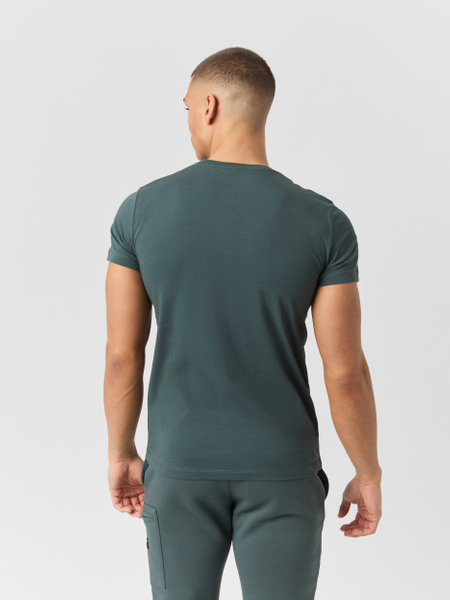 Björn Borg Centre t-shirt i bomullsjersey, grön – baksida