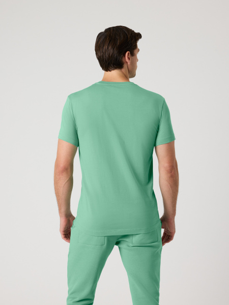Björn Borg Centre t-shirt i grönt, 100% bomull – baksida