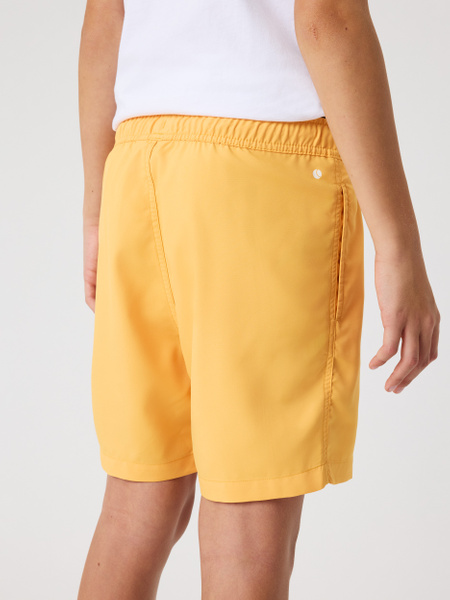 Björn Borg badshorts för barn, gul – baksida