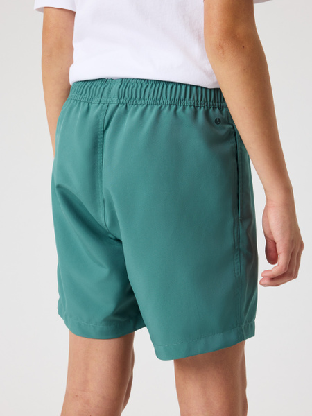 Björn Borg badshorts i grönt för barn – baksida