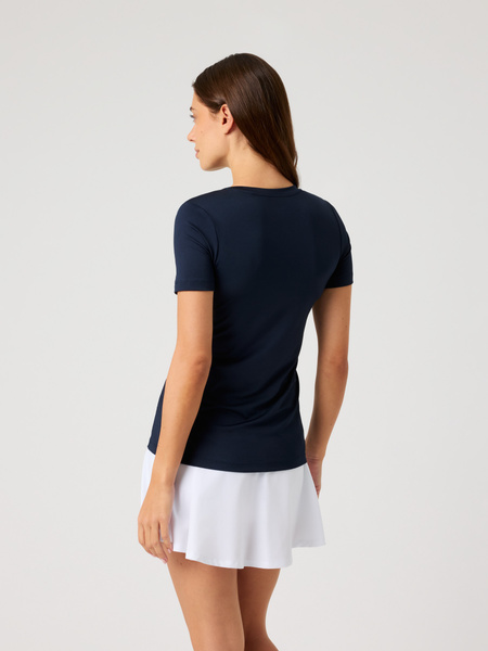 Björn Borg Ace Slim – marinblå tränings-t-shirt – baksida