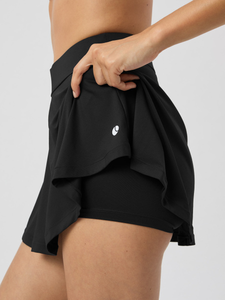 Björn Borg Ace Jersey Skirt Zwart, S