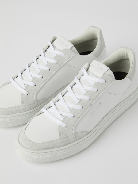 Björn Borg SL110 sneakers i läder, vit – baksida
