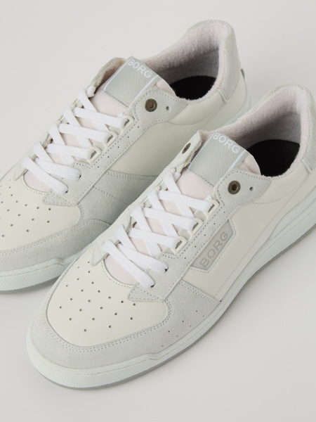 Alternativ bild 1 för Björn Borg Men’s Leather Sneakers T3200 Vit, 43