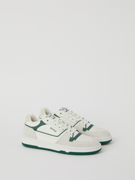 Björn Borg Sneakers T3100 – vita herrskor i läder – baksida
