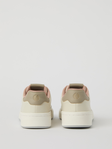 Björn Borg T2200 – vita tennissneakers för dam – baksida
