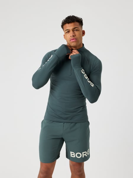 Björn Borg Borg Midlayer Half Zip Groen, XL