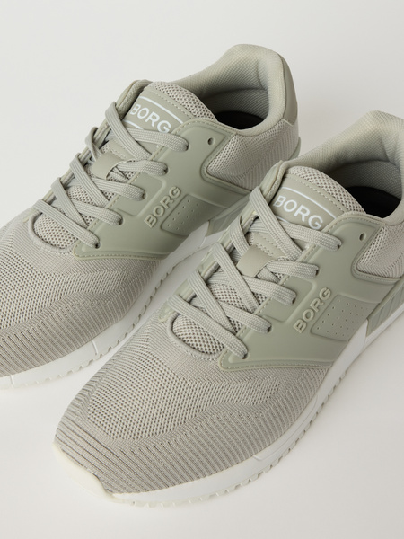 Björn Borg R140 Knit sneakers i grått för herr – baksida