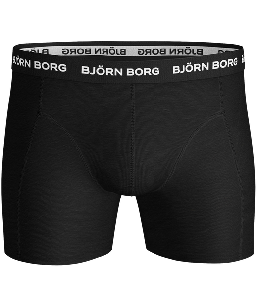 Alternativ bild 1 för Björn Borg Kalsonger 9P Essential Shorts Svart bomull Medium Herr