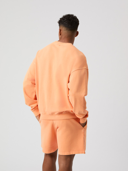 Björn Borg oversized sweatshirt i orange – baksida