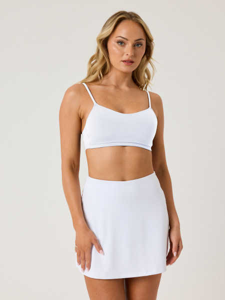 Björn Borg Alice Soft Bra sport-bh med lågt stöd – dam i vit – baksida