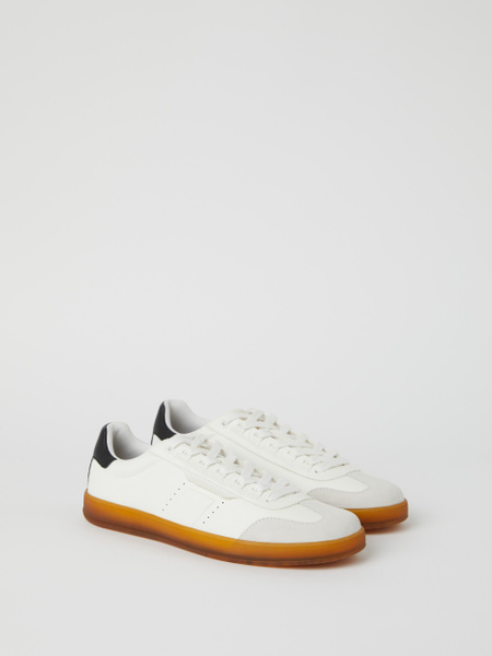 Björn Borg sneakers T2500 i tennisstil, vit – baksida