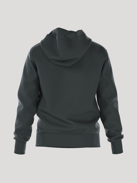 Björn Borg Essential hoodie i grönt med melerad yta – baksida