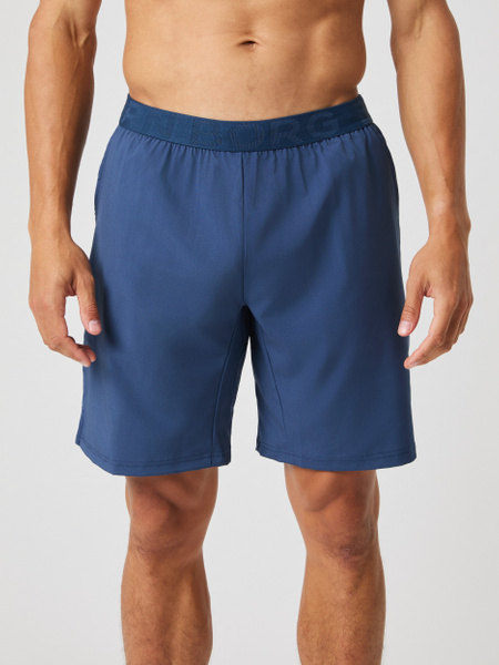 Björn Borg Athletic träningsshorts 9″ i blått – baksida