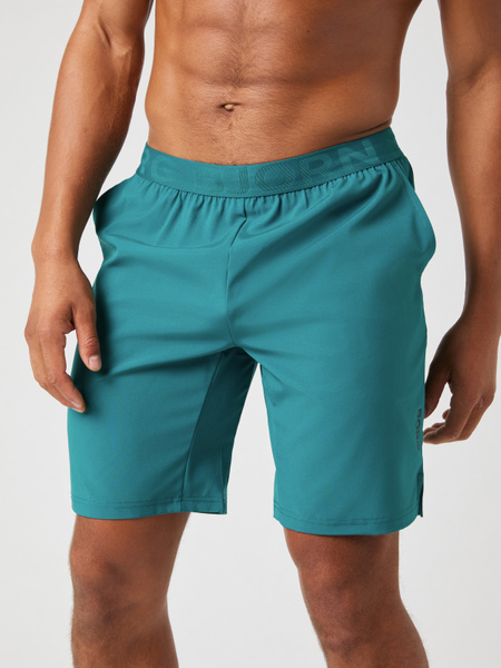 Björn Borg Borg Athletic träningsshorts 9 tum i blått – baksida