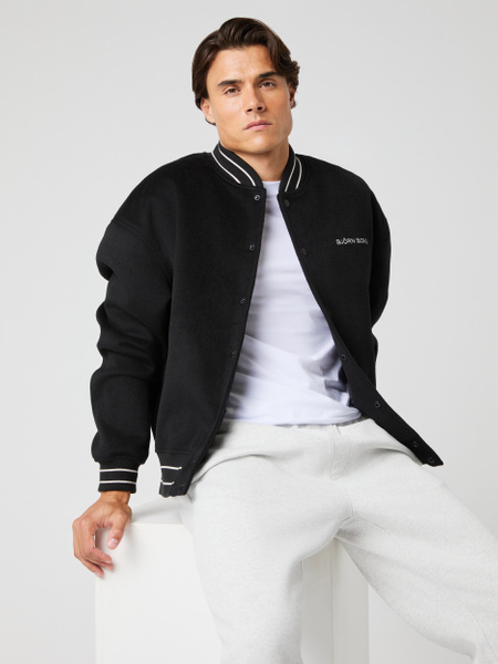 Björn Borg Borg Varsity Jacket Svart, XXL | 203 | ModeLejon